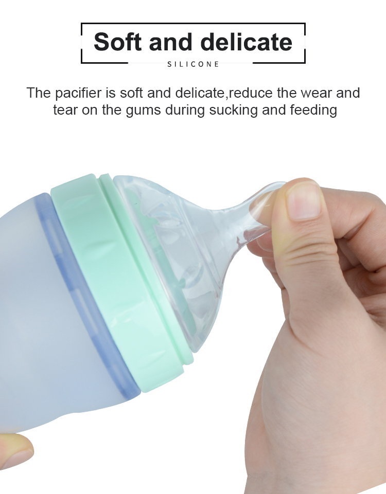 Wide Mouth Silicone Baby Bottle(图7)