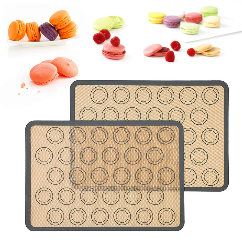 Silicone baking tray mat