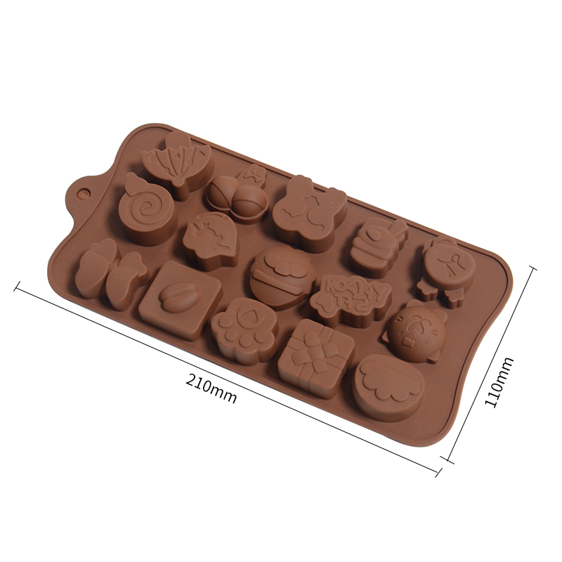 Silicone chocolate mold