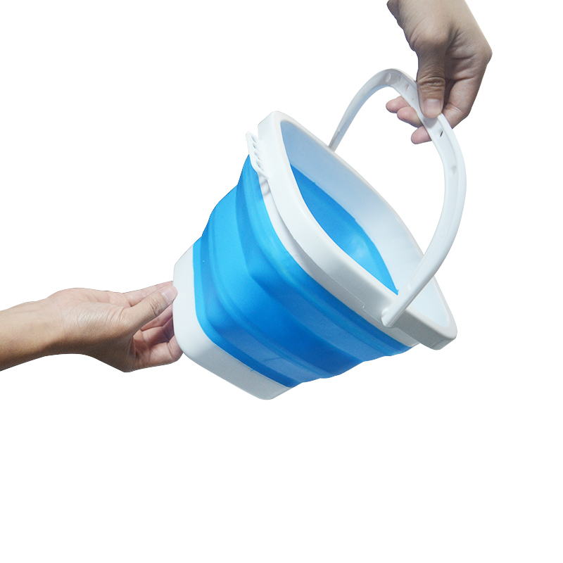 Foldable portable bucket