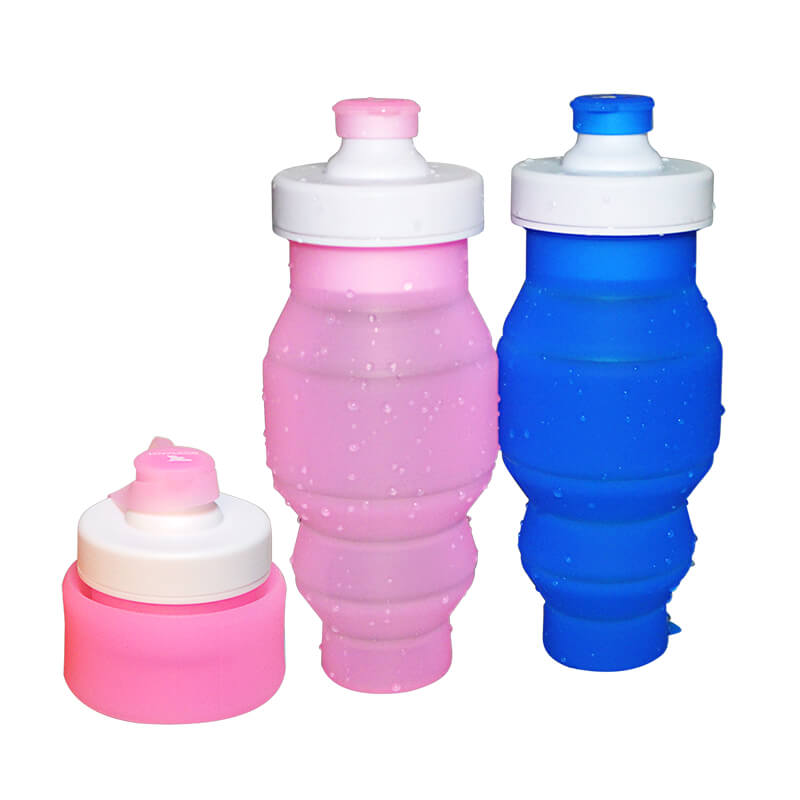 Mutifunction foldable compress water bottle