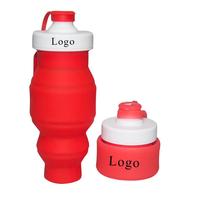 Mutifunction foldable compress water bottle