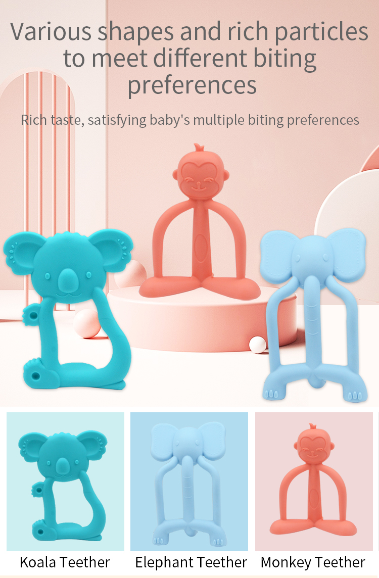 Silicone 3D Baby Teether(图4)