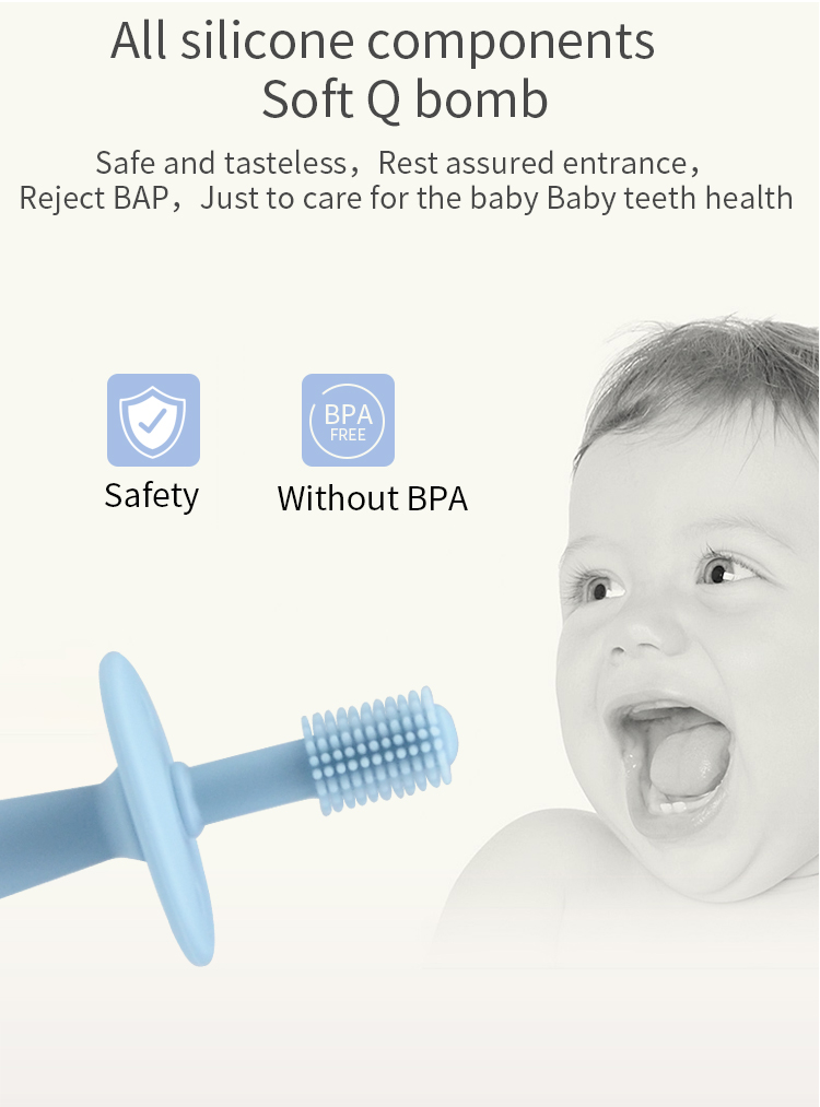 Silicone 360 °training toothbrush(图4)