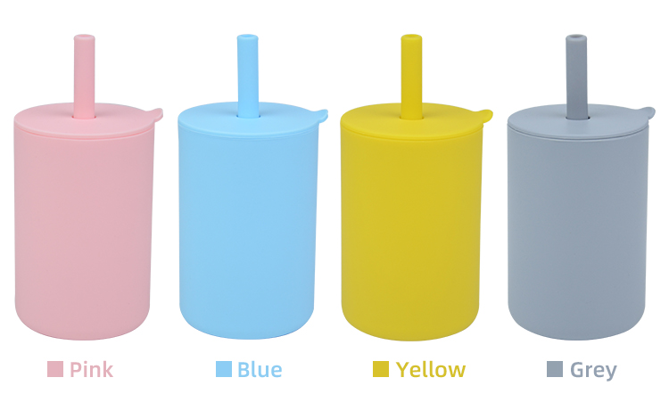 Silicone learn drinking cup(图11)