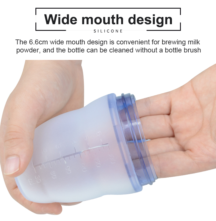 Wide Mouth Silicone Baby Bottle(图9)