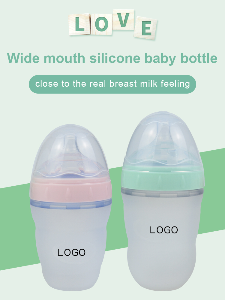 Wide Mouth Silicone Baby Bottle(图5)
