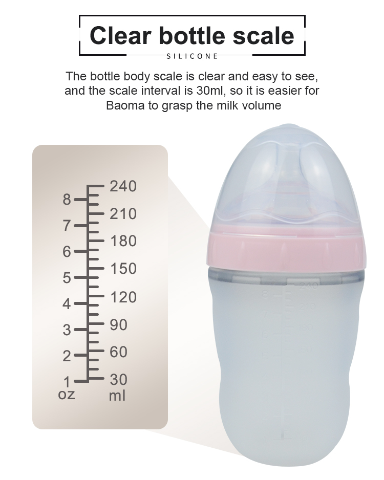 Wide Mouth Silicone Baby Bottle(图11)